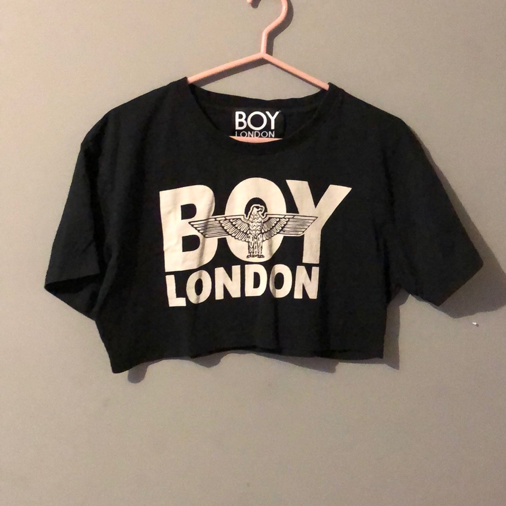 Boy London crop top